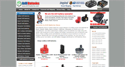 Desktop Screenshot of drill-batteries.com